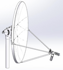 Product image for 1.2m Ku-Band Fixed Antenna Rx Only