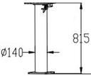 Product image for Kingpost for WX-100306