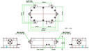 Product image for 1000 Single Band X-Band EXT REF BDC