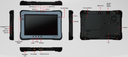 Product image for Kit, Ground Control Station, RuggON PX501, for CBRN UGV