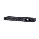 CyberPower PDU31005 8-Outlet (Front), 1U Rack Mount Monitored Power Distribution Unit (PDU)