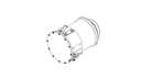 Cobham S-133751-1 Feed Assy, Dual Band, L&S, TVRO SARSAT