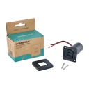 Scanstrut SC-TILE-10 USB-A & C Interior Charging Socket - Black Bezel