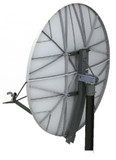Global Skyware 2.4m Extended Ku Band Receiver Transmitter (Rx/Tx) SFL Class III Antenna System