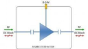 ETL Systems A-GABL1-3112 L-band Fixed 15dB Gain Line Amplifier 3112 with External DC Bias