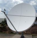 CPI 2.4 m Ka Band Antenna - Transmit Receive Series 3244 w/Ka Band Circular Polarity Feed