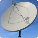 CPI SAT 1374 3.7M C-Band / Ku-Band Rx Only Antenna - 1374-0000