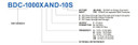 Product image for 1000 Single Band Ku-Band EXT REF BDC