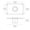 Starlink  STLXX01023 Pipe Adapter Plate​