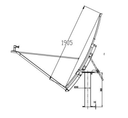 Product image for ANCHOR 1.8m Ka-Band Earth Station Antenna