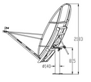 Product image for ANCHOR 1.8m Ka-Band Earth Station Antenna