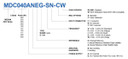 MDC100ANE-SF-SW MEDIAN 100W C-Band GaAs BUC (WGS Compatible + Standard M&C + AC)
