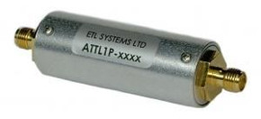 ETL SYSTEMS 10-435000 EXTENDED L-BAND HIGH CURRENT 10DB ATTENUATOR WITH 10MHZ PASS & DC PASS