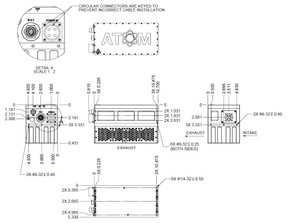 Product image for ATOM 80W Ku-Band SSPA