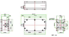 Norsat 1000 Series 1008XDFF Ku-Band Dual-Band LNB