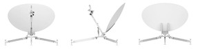 Product image for WAYFARER 0.75m Ku-Band Manual Flyaway Antenna - Single Offset