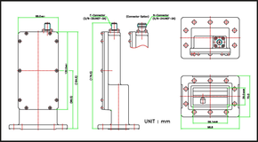 Product image for 3000XI C-Band Single Band EXT REF LNB