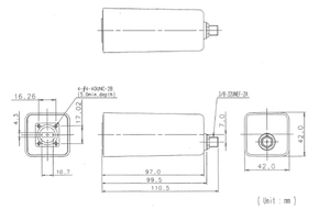 Product image for 9000H-2 Single Band Ka-Band PLL LNB