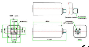 Product image for 9000X-2 Ka-Band Ext Ref LNB - FS33446