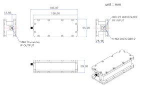 Norsat 1000 Series Q1000HF Q-Band Single-Band LNB