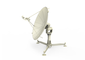 Product image for WAYFARER 1.8m X-Band X-Y Low Orbit Satellite Transportable Auto Flyaway Antenna - Ring Focus