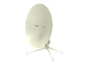 Product image for WAYFARER 1.2m Ku-Band Auto Flyaway Antenna - Feed Back Product image for WAYFARER 1.2m Ku-Band Auto Flyaway Antenna - Feed Back