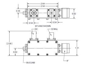 Product image for Bias Tee  BT-1400 Series