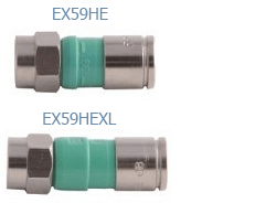 PPC Belden EX59HEXL Universal Compression Connector