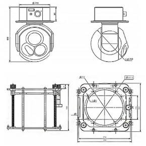 Product image for OPTIVIA Electro-Optical Pod Φ260 Product image for OPTIVIA Electro-Optical Pod Φ260
