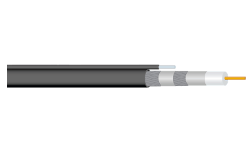 PPC Belden RG6 P6ET77VMPRF Messenger Coaxial Cable