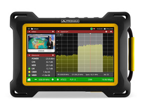 PROMAX ATLAS NG 6 GHz portable spectrum and Broadcast signal analyser, 4K UHD, ATSC 3, DVB-S2x, ISDB-T, DVB, DSS, QAM, SDI, GPS PROMAX ATLAS NG 6 GHz portable spectrum and Broadcast signal analyser, 4K UHD, ATSC 3, DVB-S2x, ISDB-T, DVB, DSS, QAM, SDI, GPS