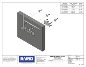 Baird WL2-23 Wall Mount Baird WL2-23 Wall Mount