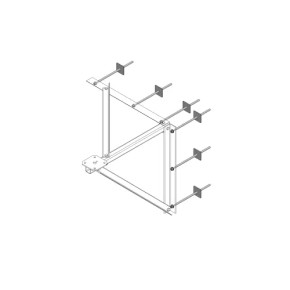 Baird WL-4 Thru Wall Mount Kit