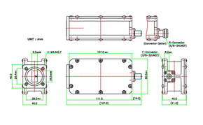 Product image for 1000 Ku-Band Single Band PLL LNB