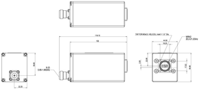 Product image for 9000XLCN Single-Band Ka-Band EXT LNB