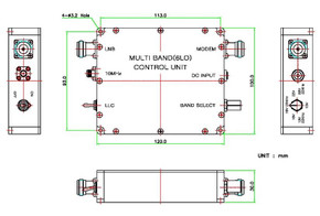 Product image for 6-BAND LNB CONTROLLER-SWITCH CONTROL