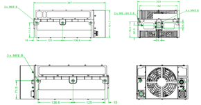 Product image for 100W Ku-Band GaN BUC