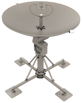 Product image for WAYFARER 1.5m Ka-Band Auto X/Y Flyaway Antenna