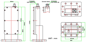 Product image for Ku-Band Single Band Ext Ref PLL LNB