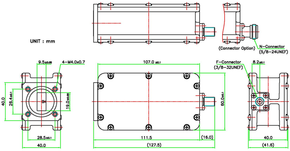 Product image for 1000 Ku-Band Single Band Auto Ref PLL LNB