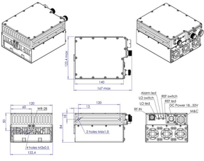 Product image for 40W Ka-Band BUC