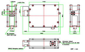 Product image for Five-Band Ka-Band Internal Ref LNB