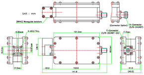 Product image for 9000 Single Band Ka-Band EXT REF LNB