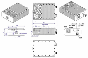 Product image for 10W Ka-Band BUC