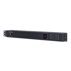 CyberPower PDU15M2F8R 10-Outlet (2 Front, 8 Rear), Rack Mount Metered Power Distribution Unit (PDU)