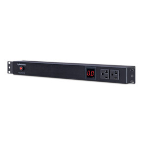 CyberPower PDU20M2F8R 10-Outlet (2 Front, 8 Rear), Rack Mount Metered Power Distribution Unit (PDU)