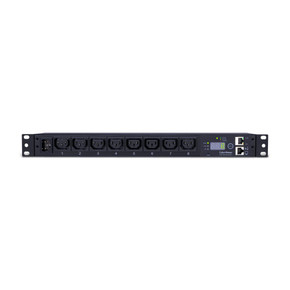 CyberPower PDU15MHVIEC8FNET 8-Outlet (Front), 1U Rack Mount Monitored Power Distribution Unit (PDU)