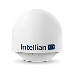Intellian S2-8120_A t80W/t80Q/s80HD Empty Dome & Baseplate Assembly