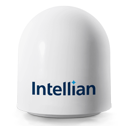 Intellian V3-9009 v60Ka Empty Dome & Baseplate Assembly w/ Hatch
