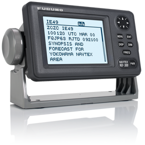 Furuno NX300 8-Line, 4.5 Inch Monochrome LCD Display, Paperless NAVTEX Receiver (Non-SOLAS)
